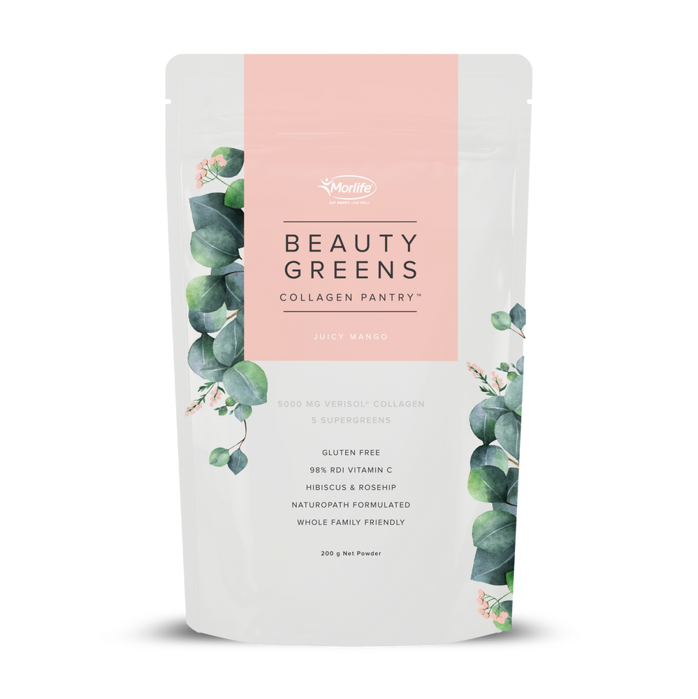 BEAUTY GREENS COLLAGEN (Juicy Mango) 200g