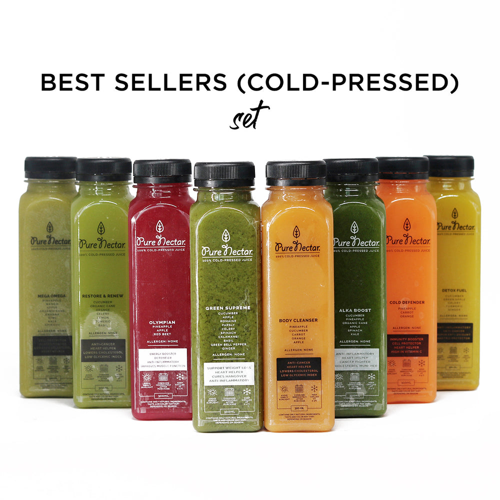 Best Sellers Set Cold Pressed